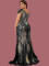 P204 Sequin Mermaid Gown